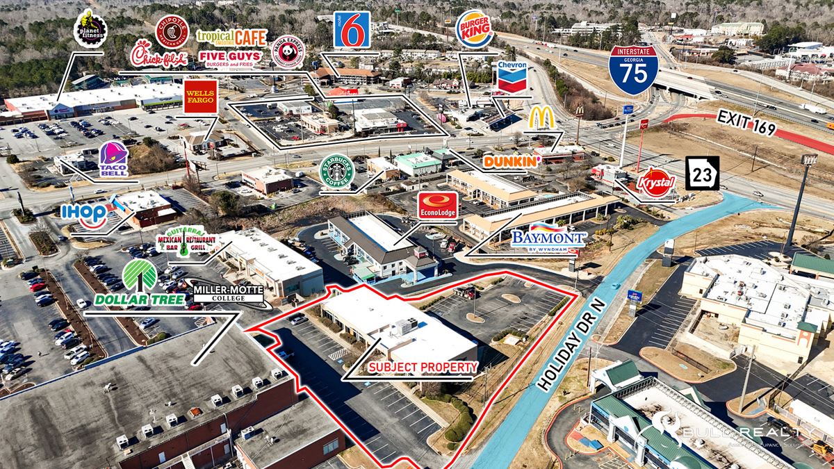 North Macon Office Suites | ±2,767 SF - ±8,025 SF | Access to I-75