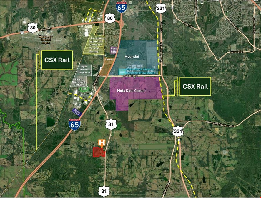 9712 Us Highway 31 - 100.5 Acre Tract