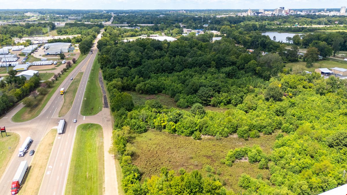 +/- 17.5 acres on Highway 80 in Flowood, Mississippi