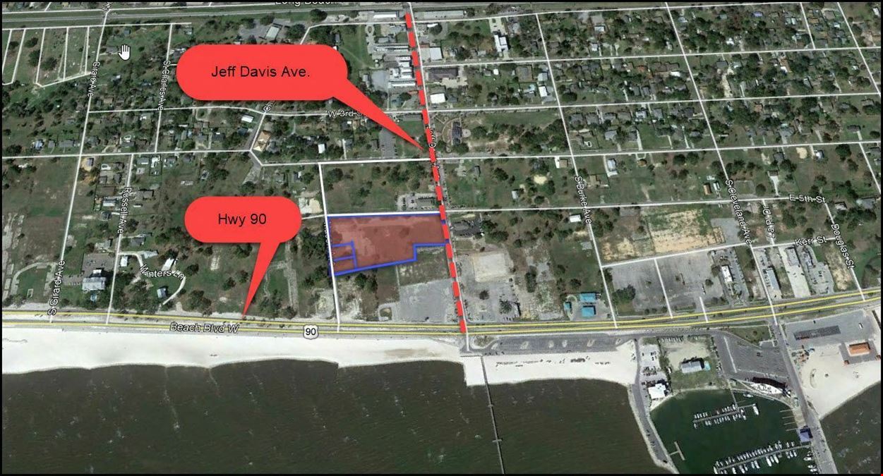 Jeff Davis - Long Beach Prime Development Land (southern lots)