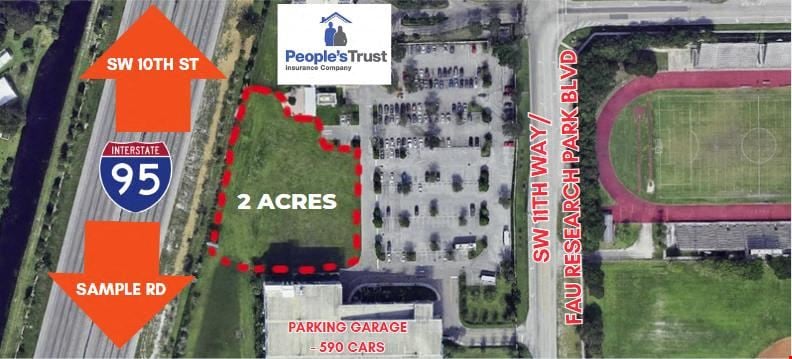 Preview of Land space for Rent at SW 11th Way / FAU Research Park Blvd