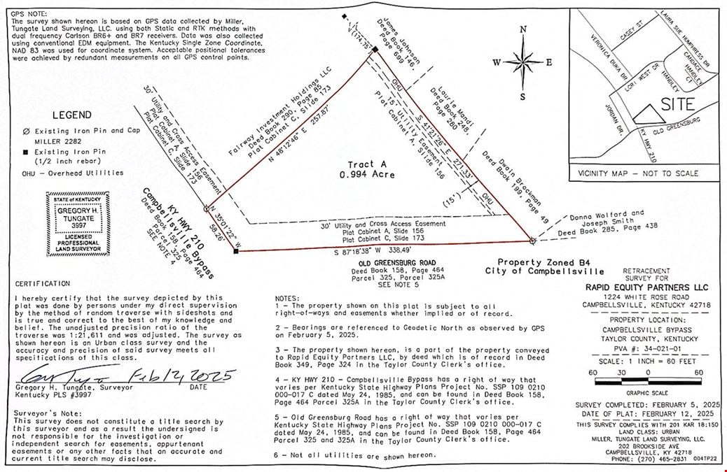 +/-1 AC Development Lot
