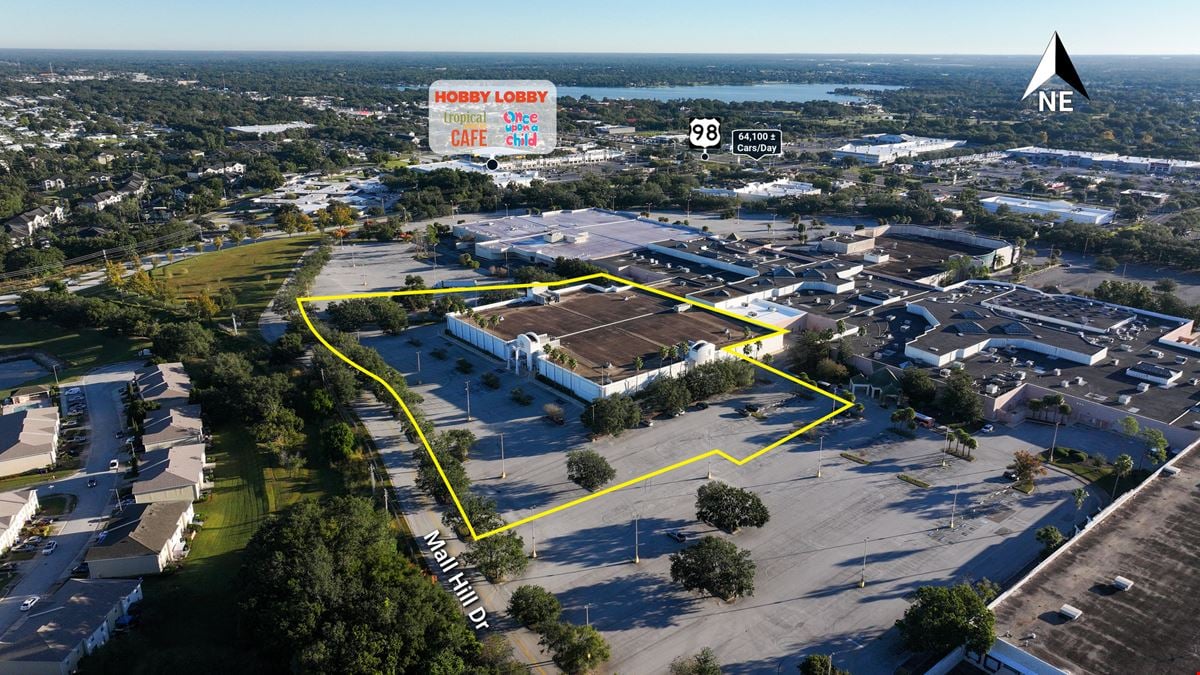 Big Box Retail Space at Lakeland Square Mall