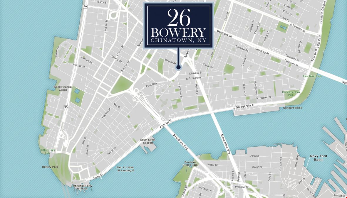 Bankruptcy Sale: 26 Bowery, Manhattan