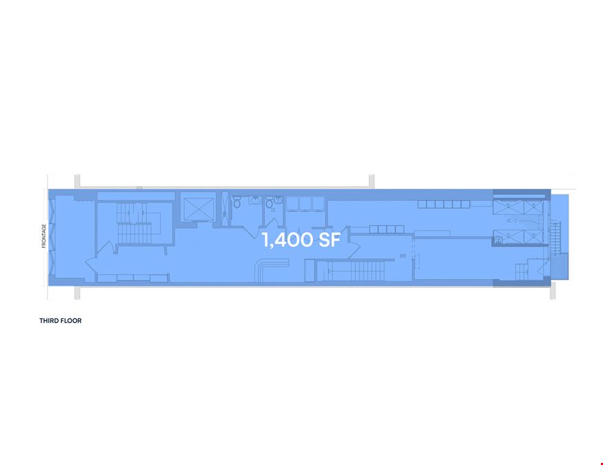 1,000 - 1,400 SF | 143 W 72nd St | Selling Lower Level & 3rd Floor Retail/Office Spaces for Lease