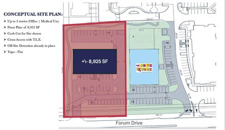 Preview of VacantLand space for Rent at 2016 Forum Dr