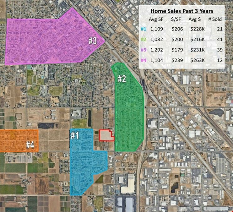 Total of ±10.18 Acres W/Tentative Map for 96 Multifamily Units