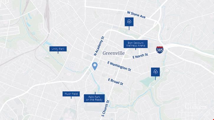 ±2,075-SF Two-Story Office Condo for Sale in the Heart of Downtown Greenville
