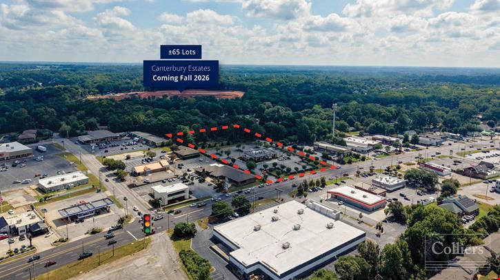 ±8,442-SF Restaurant Building Located on ±4.42 Acres