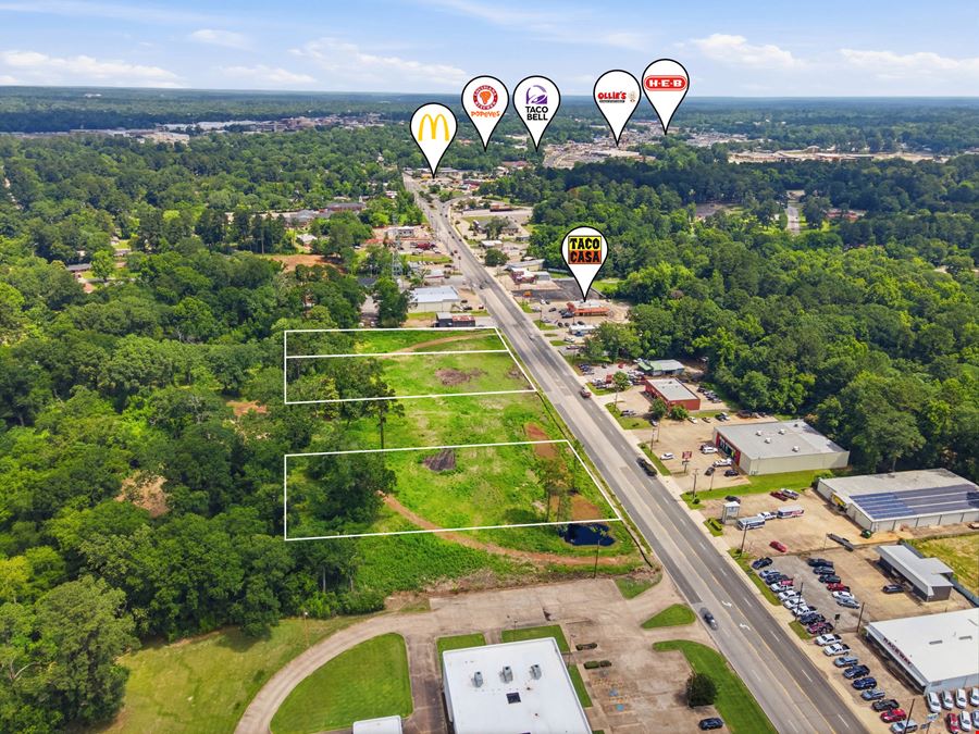Pad Sites For Sale - Lufkin, TX