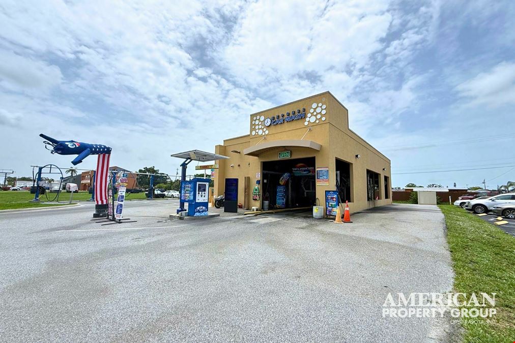 Self-Service Drive-Thru Car Wash