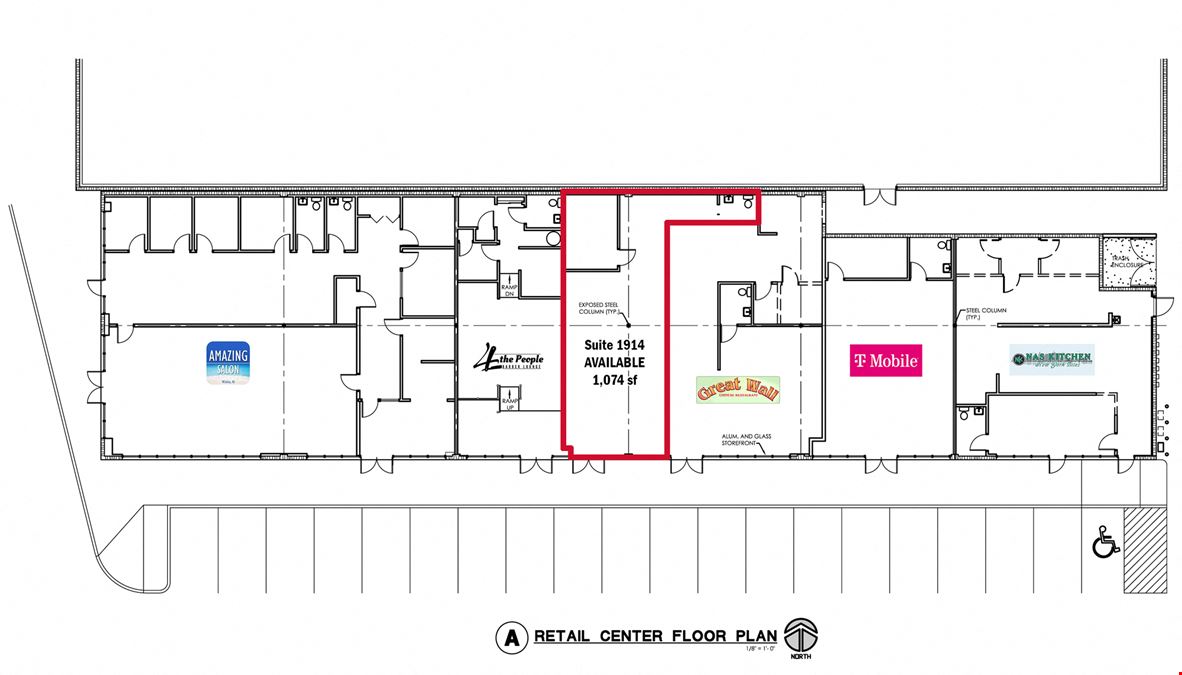 AMIDON PLAZA RETAIL FOR LEASE