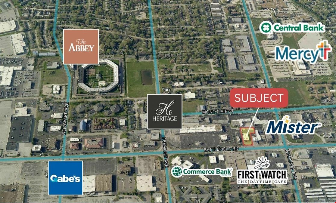 ± 3,850 SF RETAIL FOR LEASE ON BATTLEFIELD ROAD