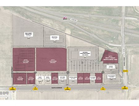 Preview of VacantLand space for Sale at E-470 and Quebec Street-SWC