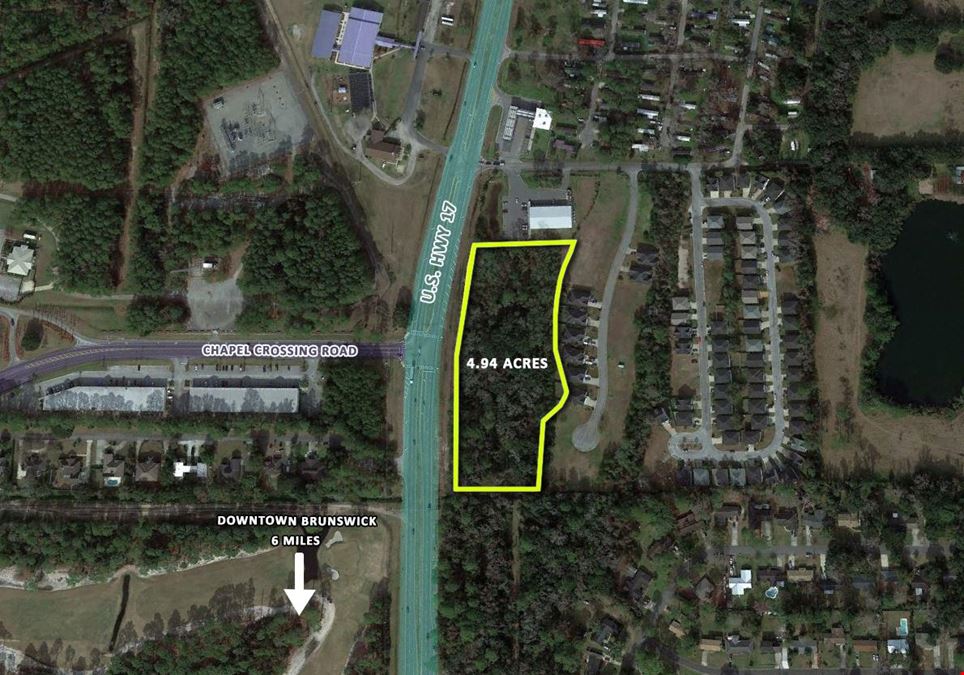 Commercial Padded Land Site | ±4.94 Acres