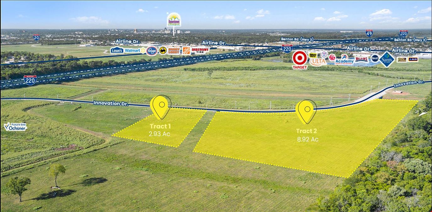 Innovation Dr. Land - Commercial Lots / Will Sub-divide