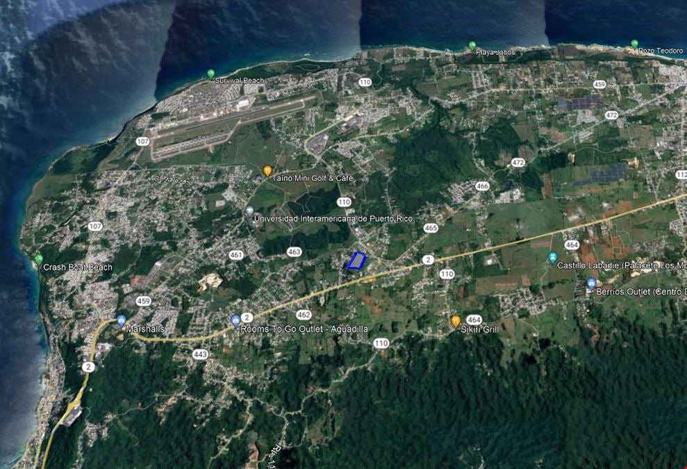 21.93 Acres of A-G Zoned Land in Aguadilla, PR - FOR SALE