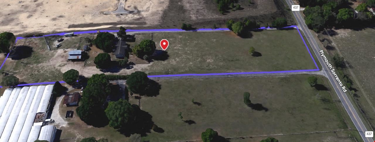 4.85 Acres Near Kelly Park Interchange in Apopka