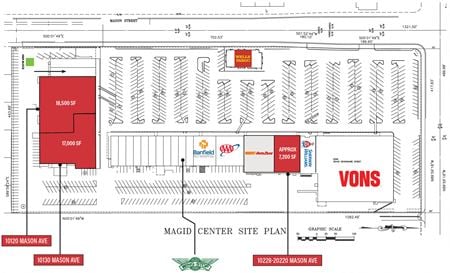 Preview of Retail space for Rent at SEC Devonshire & Mason Ave (10120 - 20220 Devonshire)
