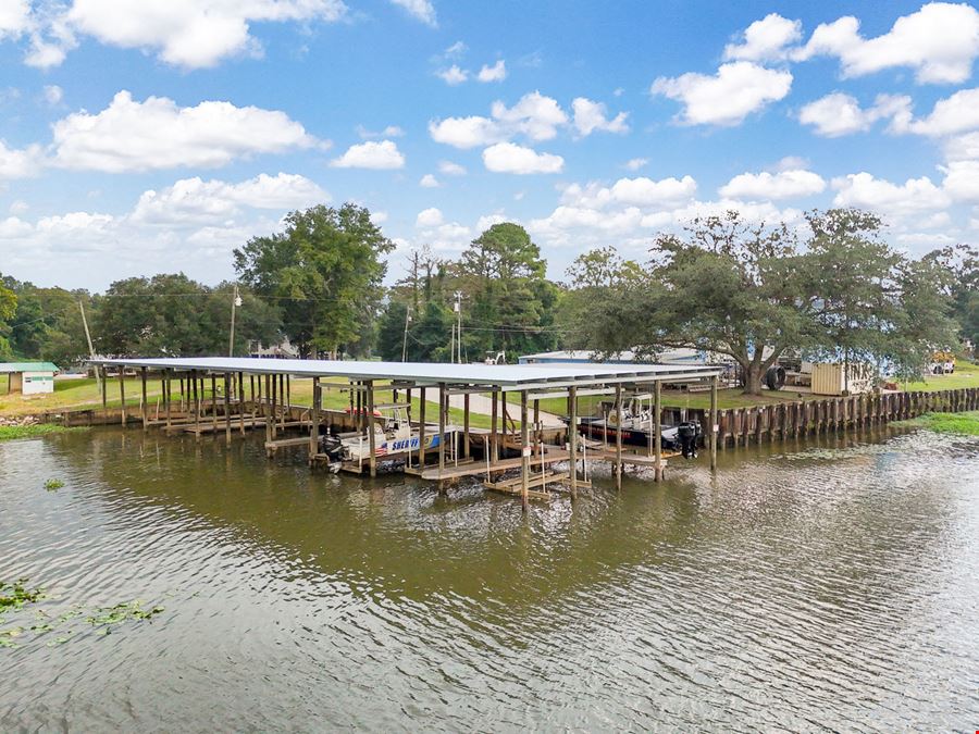 Industrial Facility on Diversion Canal w/ Marina & Boat Launch