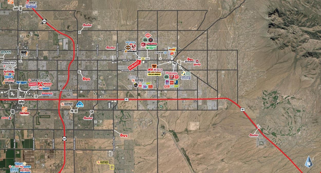 W/NWC Apache Trail & Delaware Rd