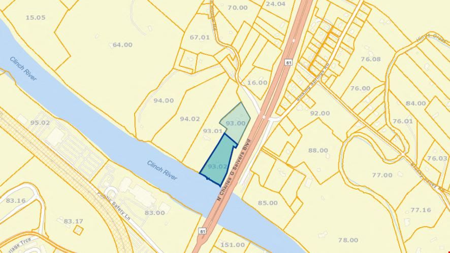 6+ Acre Clinch River Waterfront Residential Development Site Clinton TN