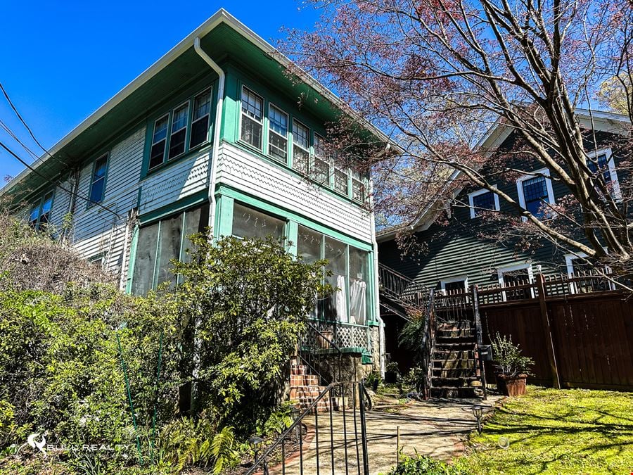 4 Unit Multifamily Minutes from Ponce City Market, Piedmont Park and the Eastside Beltline