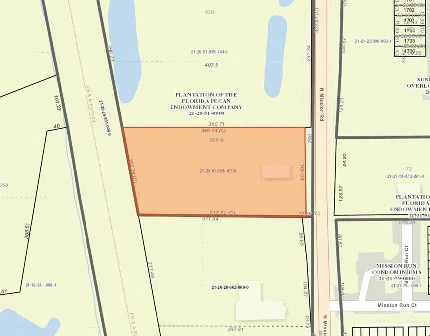 5% Broker to Broker    (1.26 AC - Mission Road)