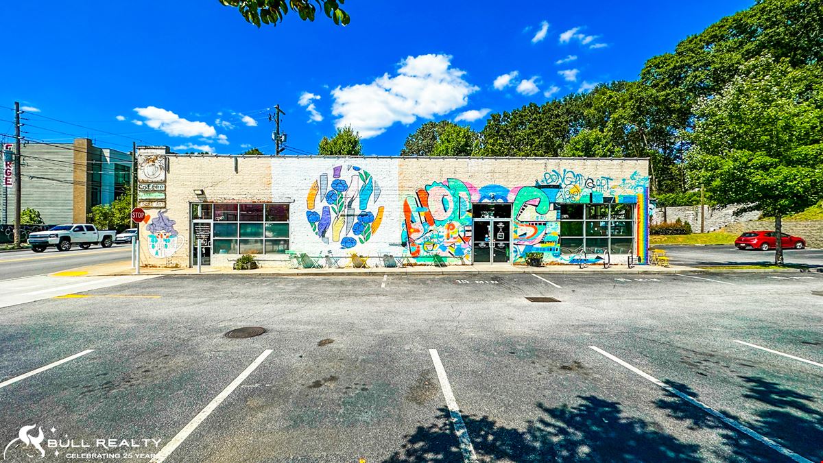 Freestanding Building On Moreland Ave |  500 SF - 4,305 SF Available | East Atlanta Village