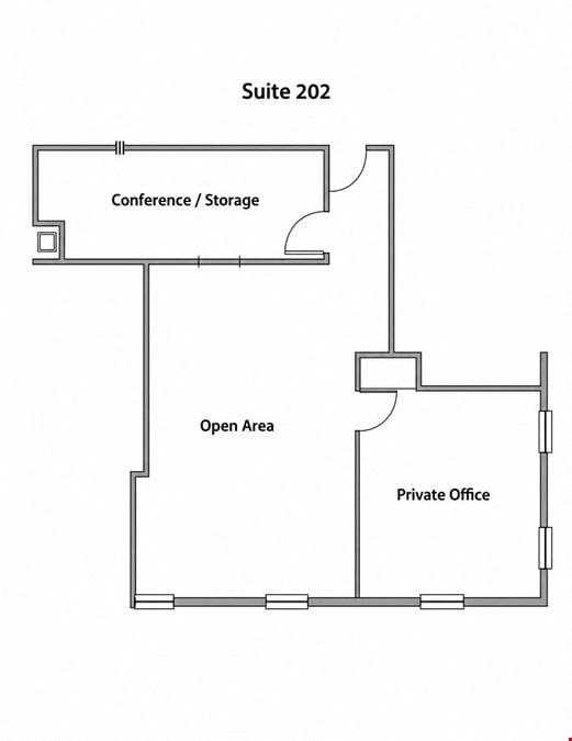 Monument Park Office for Lease - Downtown Dexter