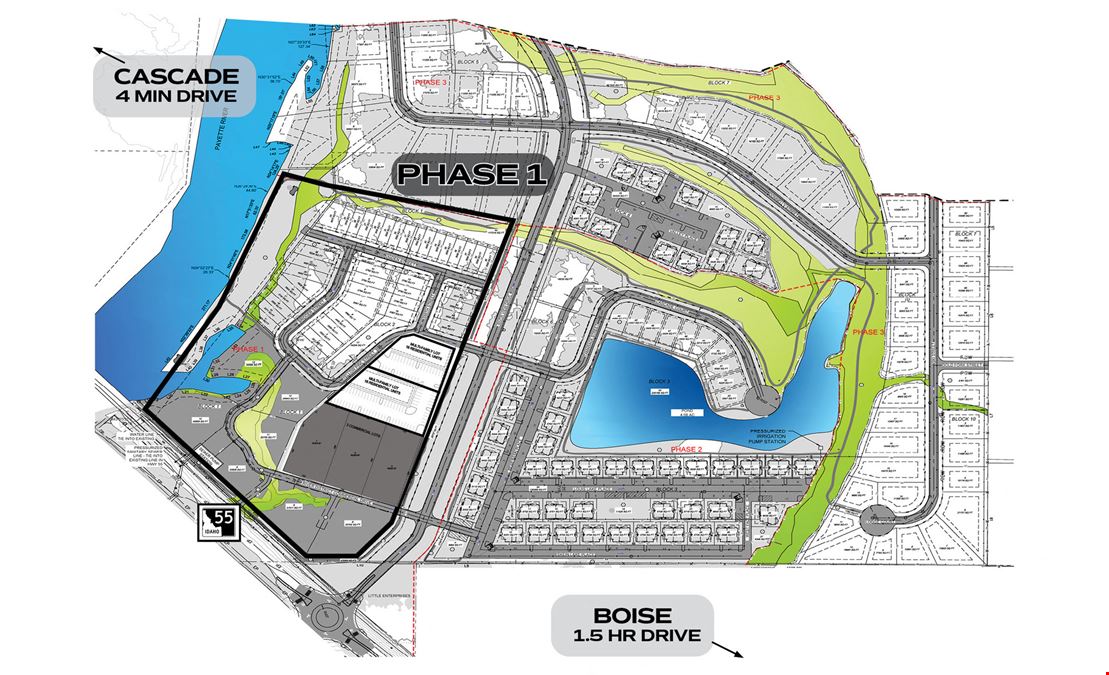 Multifamily Lots at River District Subdivision