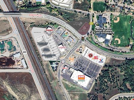 Preview of Retail space for Rent at Mesa Ridge Parkway and Syracuse Street - NWC
