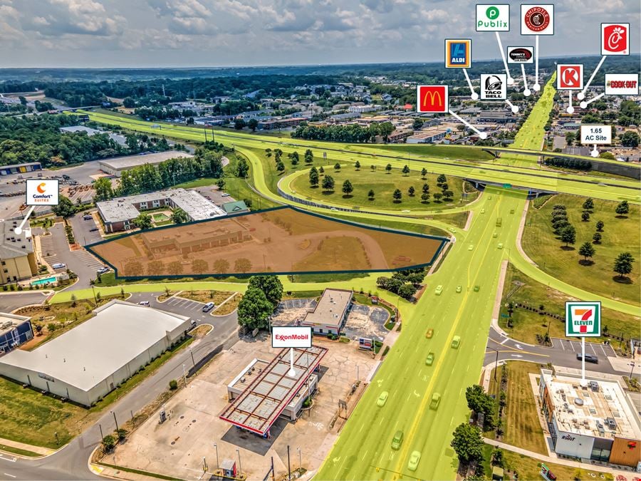 2.8 AC Development Site in Rock Hill, SC