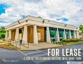 ±3,900 SF Freestanding Building with Drive-Thru