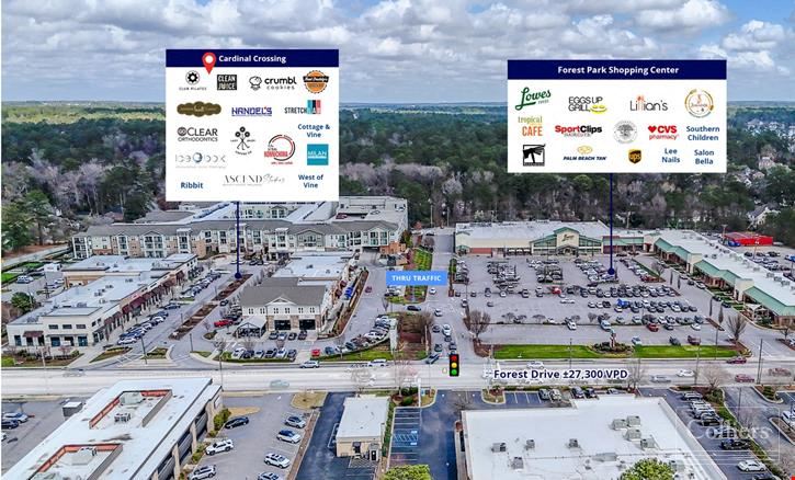 Retail Space Available at Cardinal Crossing | Forest Acres