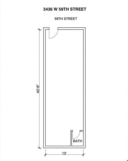 Preview of Retail space for Rent at 3436 West 59th Street