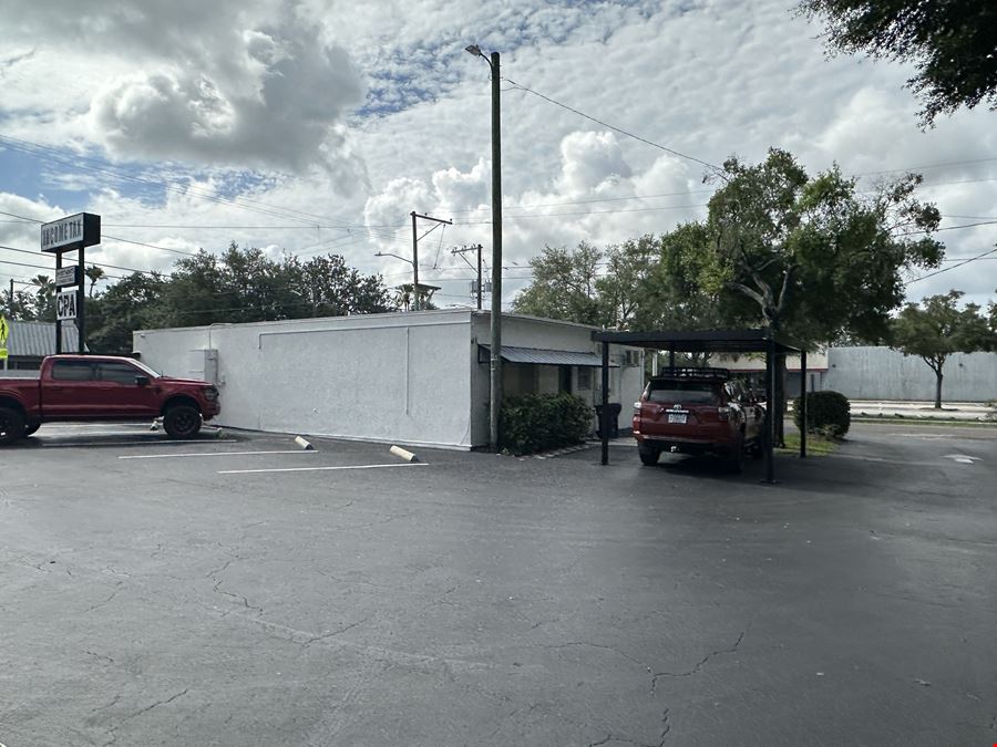 1,824 SF Standalone Professional Office in Seminole Heights | Former CPA & Investment Firm | $25/SF MG