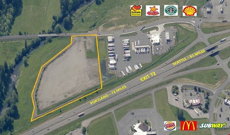 Preview of VacantLand space for Rent at Rush Rd