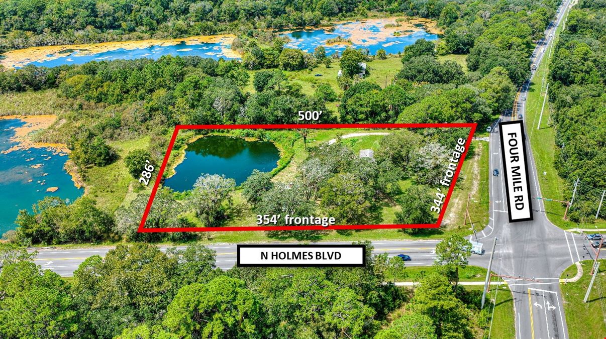 PRIME 3-ACRE CORNER DEVELOPMENT OPPORTUNITY