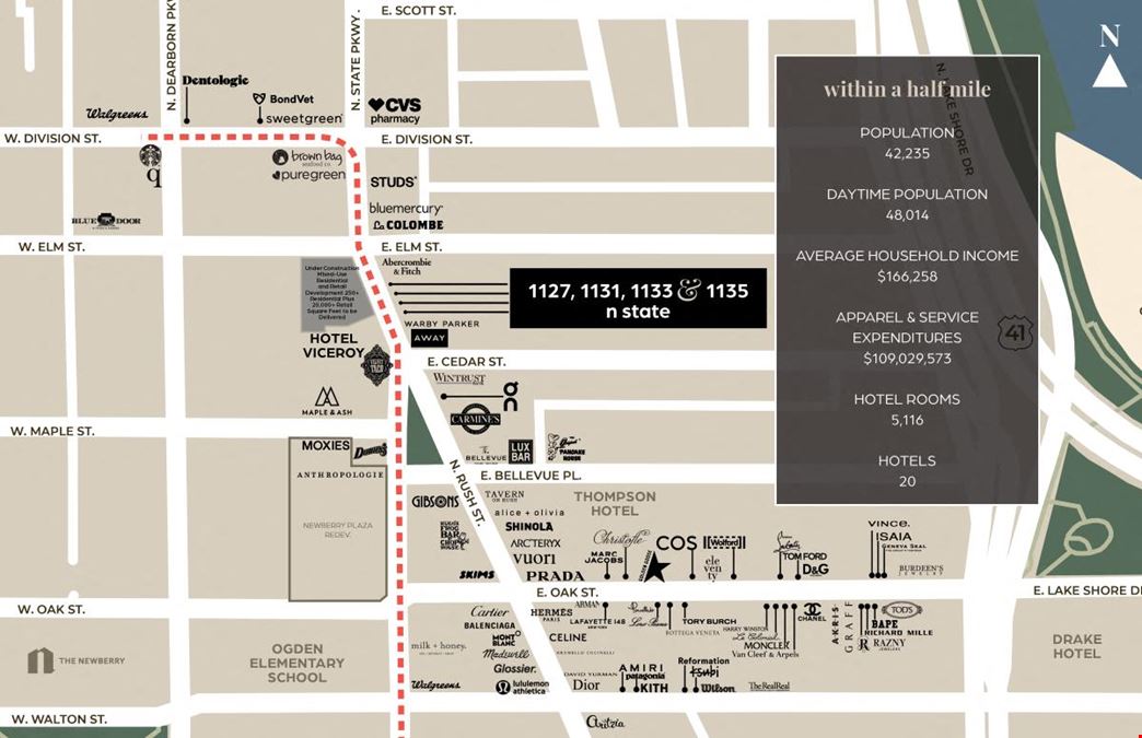 1127-1131-1133-1135 N State Street