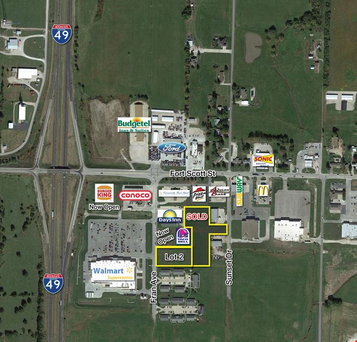 Butler, MO Pad Sites Available