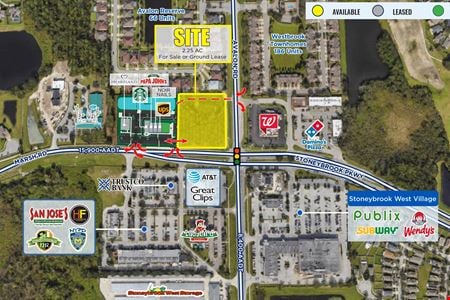 Preview of VacantLand space for Rent at NWC Avalon Rd & Marsh Rd