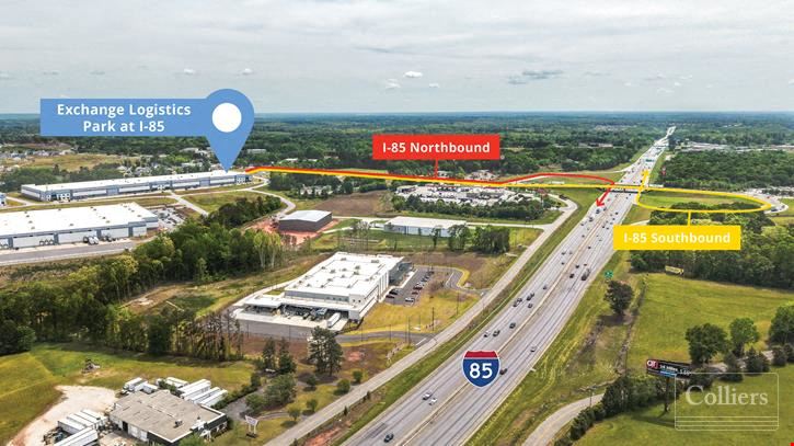 ±63,809-SF Industrial Space in Exchange Logistics Park at I-85