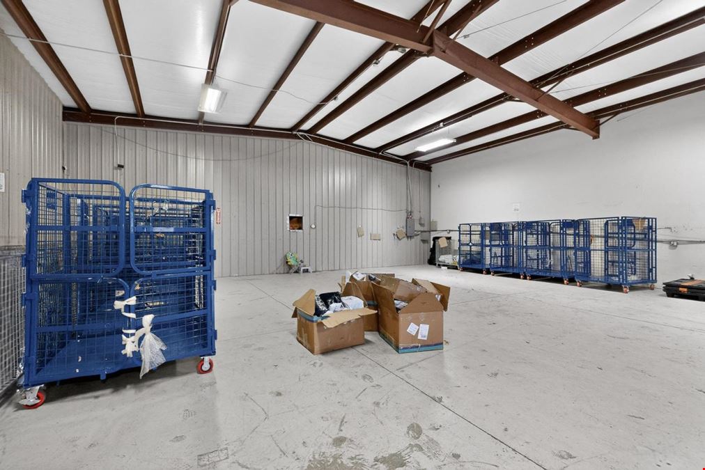 RARE WAREHOUSE WITH GATED & PAVED YARD