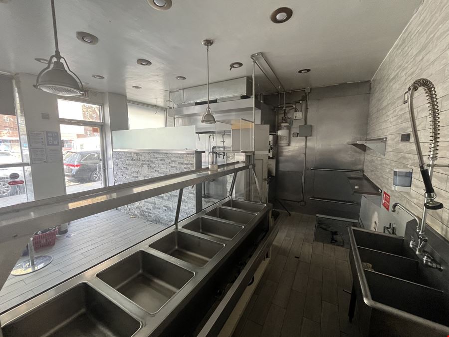 500 SF | 1172 Park Place  | Built-Out Takeout Restaurant Space for Lease