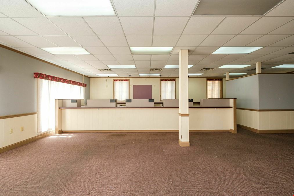 Former Bank Building For Sale |  $200,000+ BELOW Tax Assessment!