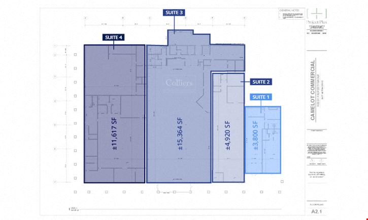 For Lease: Up to ±35,701 SF of Newly Renovated Medical/Retail Space