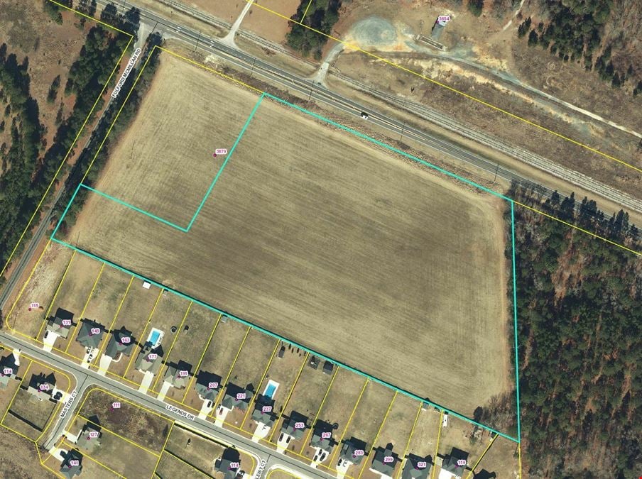 Development Site along Aberdeen Rd near Raeford