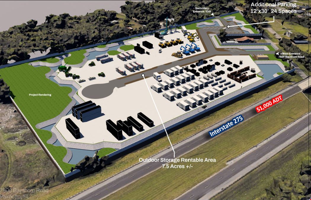 Palmetto Multi-Tenant Industrial Outdoor Storage