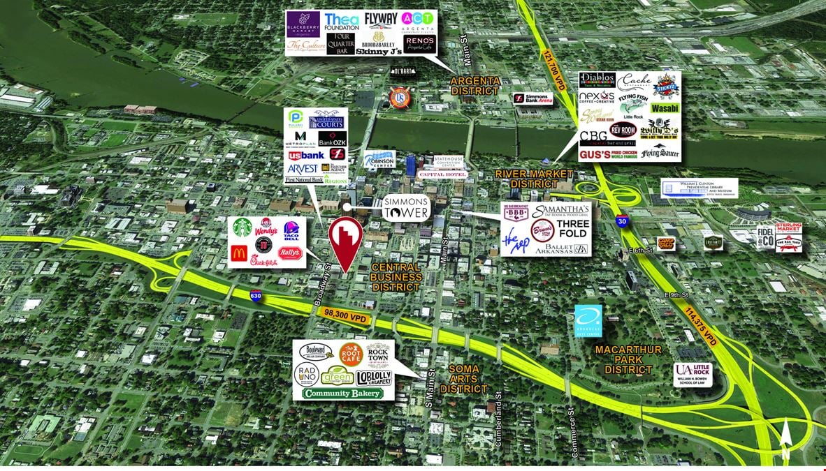 Medical Office Building for Sale or Lease in Downtown Little Rock